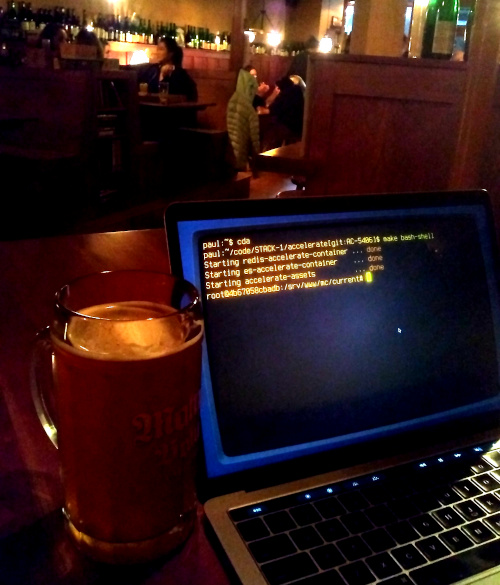 Coding at the bar
