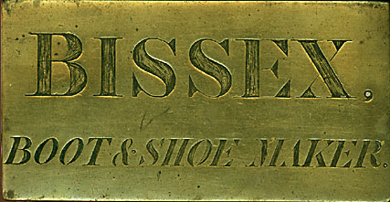 Bissex, boot and shoe
maker