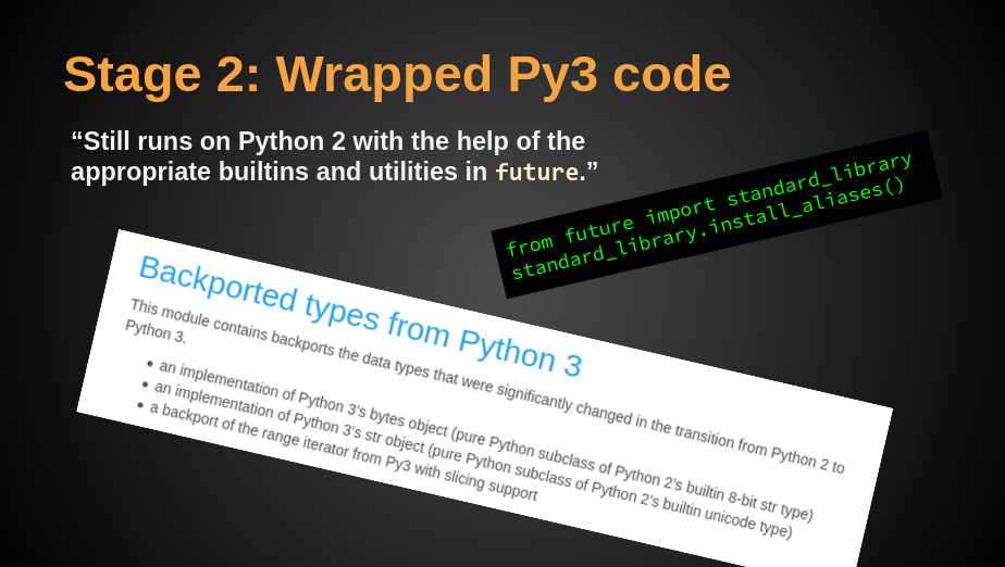 Python 3 slide